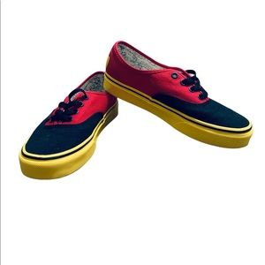 Mickey Mouse Vans RARE 90th Anniversary 2018 Women’s size 7.5